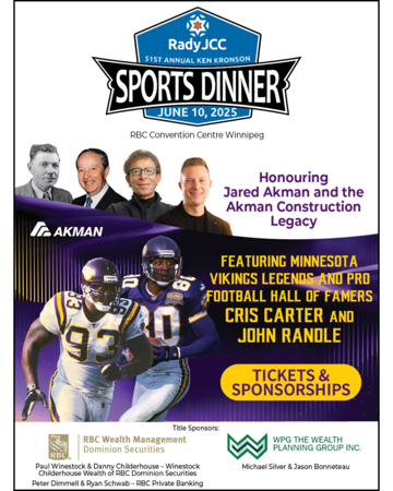 2025 Rady JCC Ken Kronson Sports Dinner